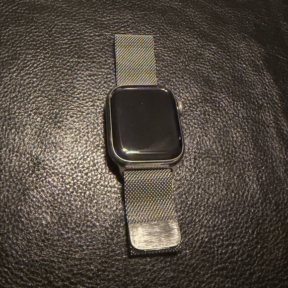 Sterling silver Apple Watch series 9